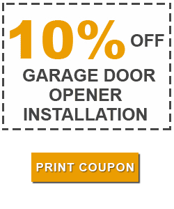 Garage Door Opener Installation Coupon Seattle WA